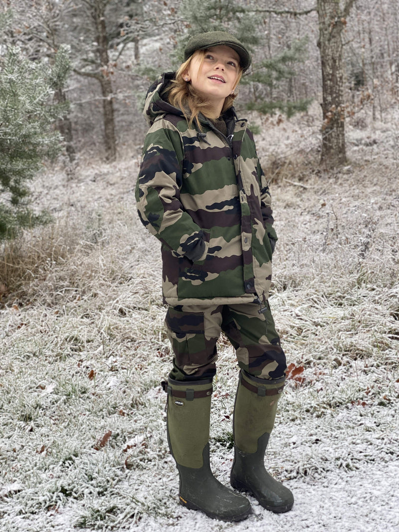 Dubon Parka Camouflage - Jaktjacka för Barn - Jaktstil.se