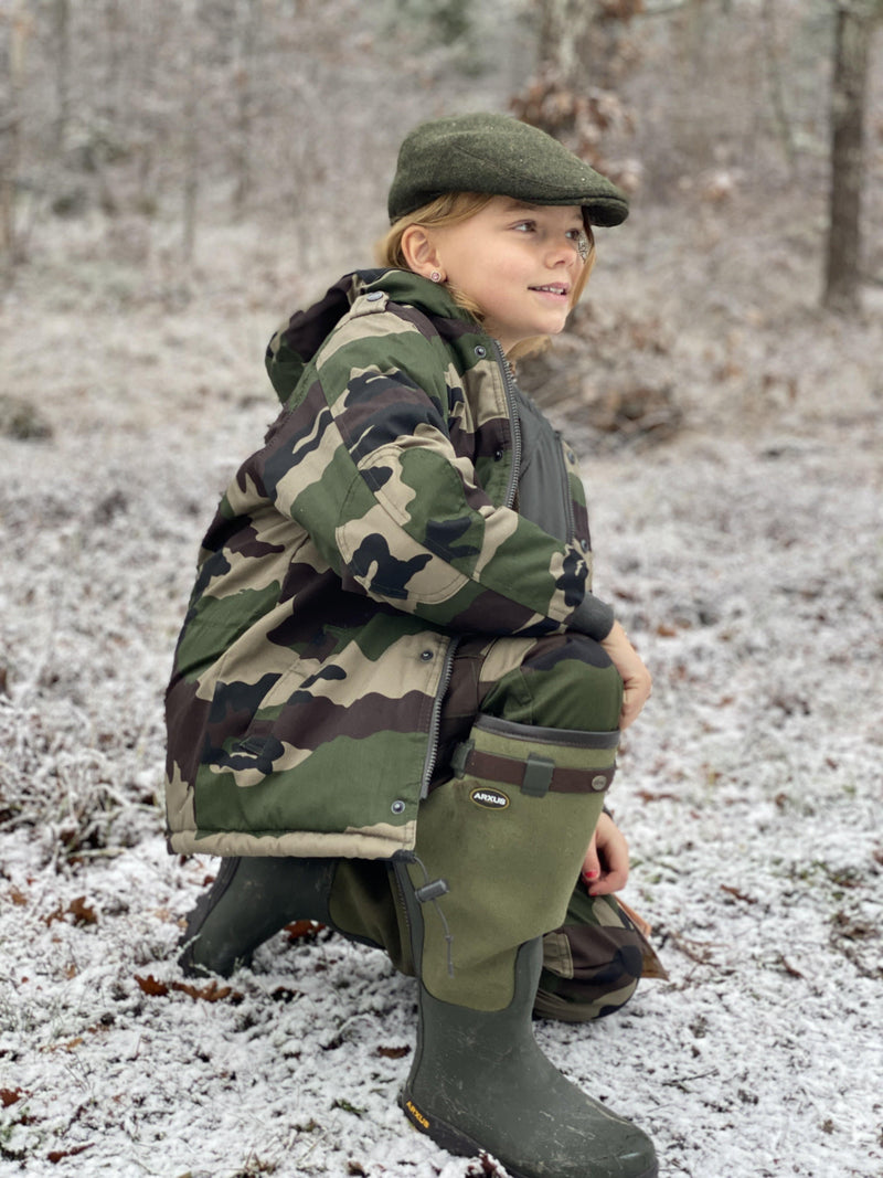 Dubon Parka Camouflage - Jaktjacka för Barn - Jaktstil.se