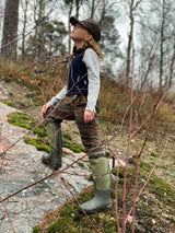Jaktväst Barn - Countryman Fleece Navy