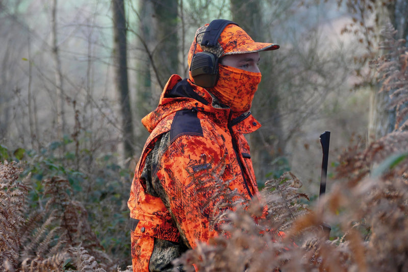 Orange Halsvärmare/Snood - Snake Blaze