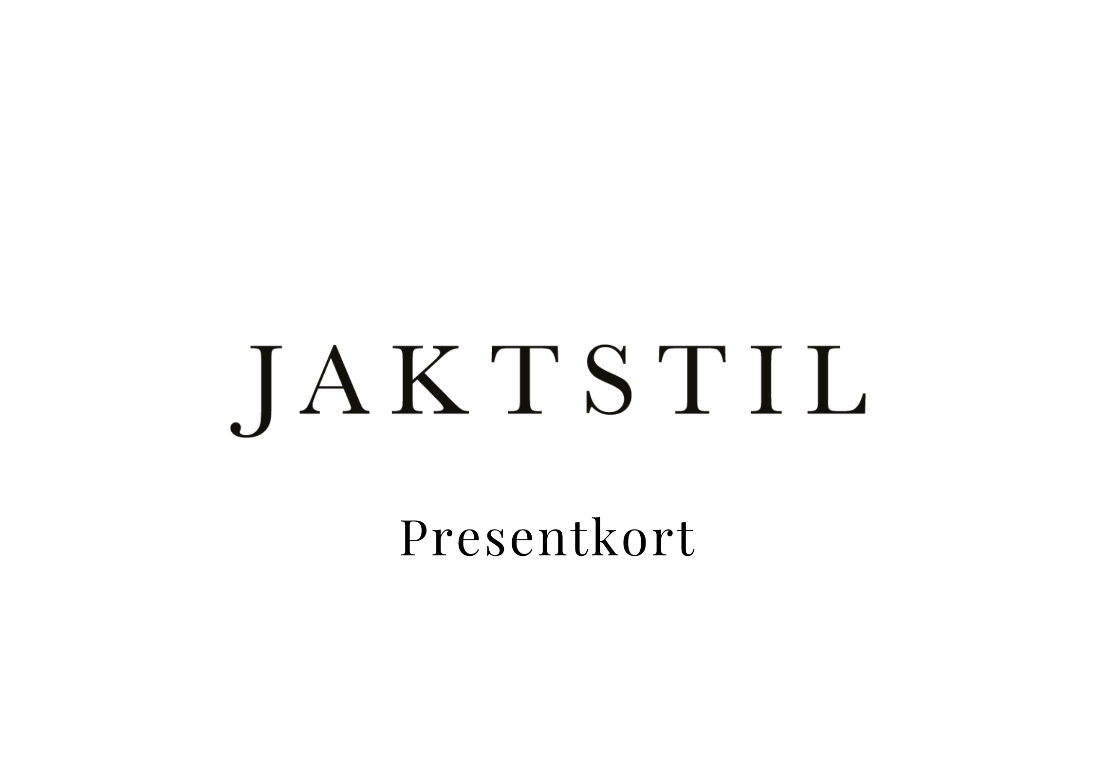 Jaktstil Presentkort - Jaktstil.se