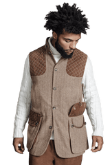 Jaktväst i Tweed - Coloniaire Shooter
