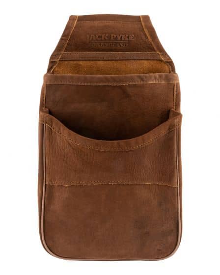 Nubuck Patronväska - Brunt Läder