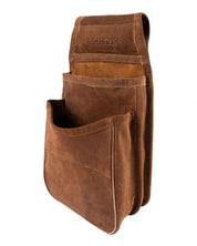 Nubuck Patronväska - Brunt Läder