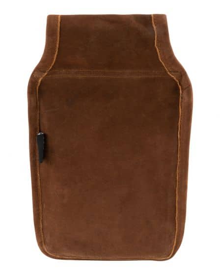 Nubuck Patronväska - Brunt Läder