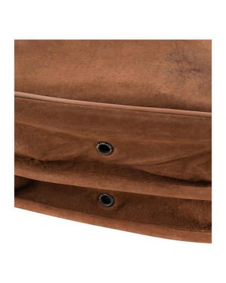 Nubuck Patronväska - Brunt Läder