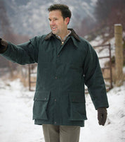 Oljerock Highland - Fodrad Vaxad Jacka