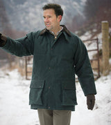 Oljerock Highland - Fodrad Vaxad Jacka