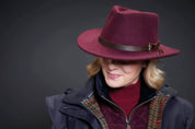 Boston - Burgundy Hatt