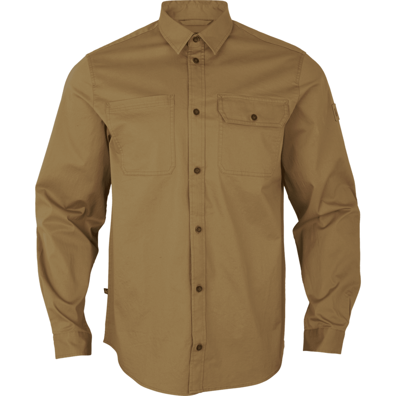 Trym L/S Skjorta - Sand