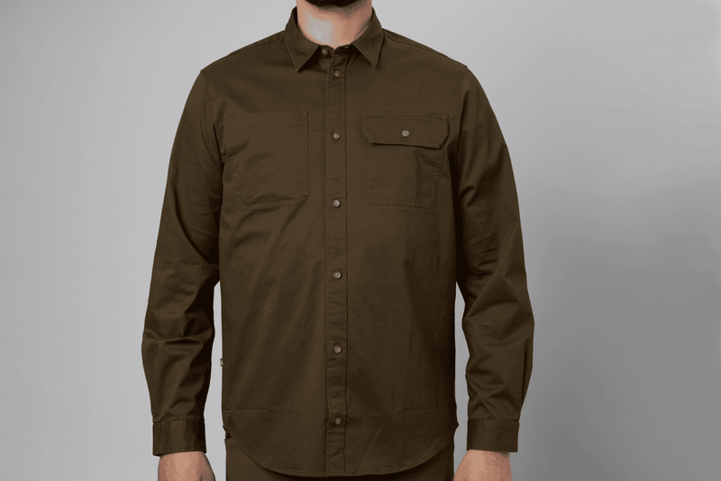 Trym L/S Skjorta - Willow Green