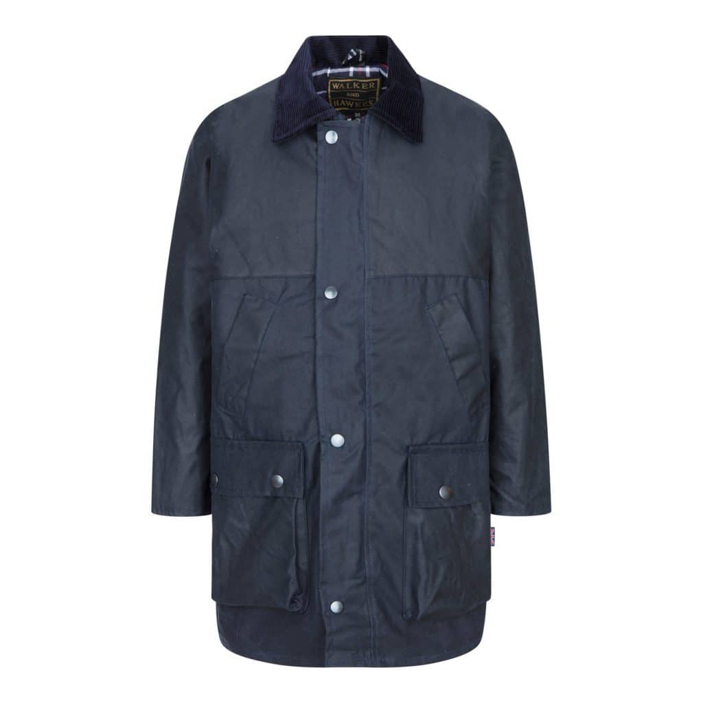 Vaxad Jacka Barn - Navy