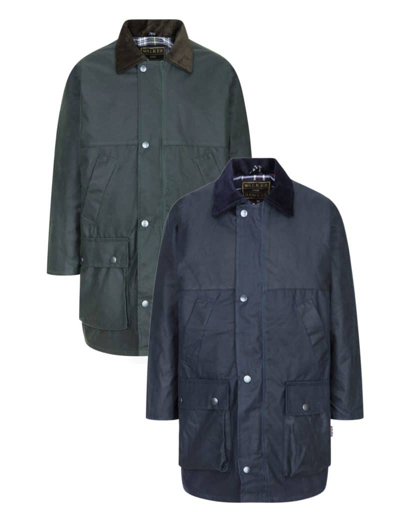 Vaxad Jacka Barn - Navy