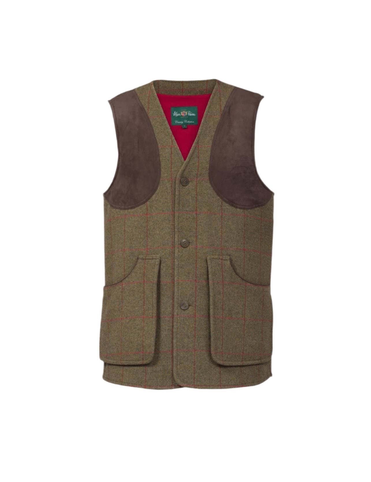 Combrook Jaktväst i Tweed - Sage