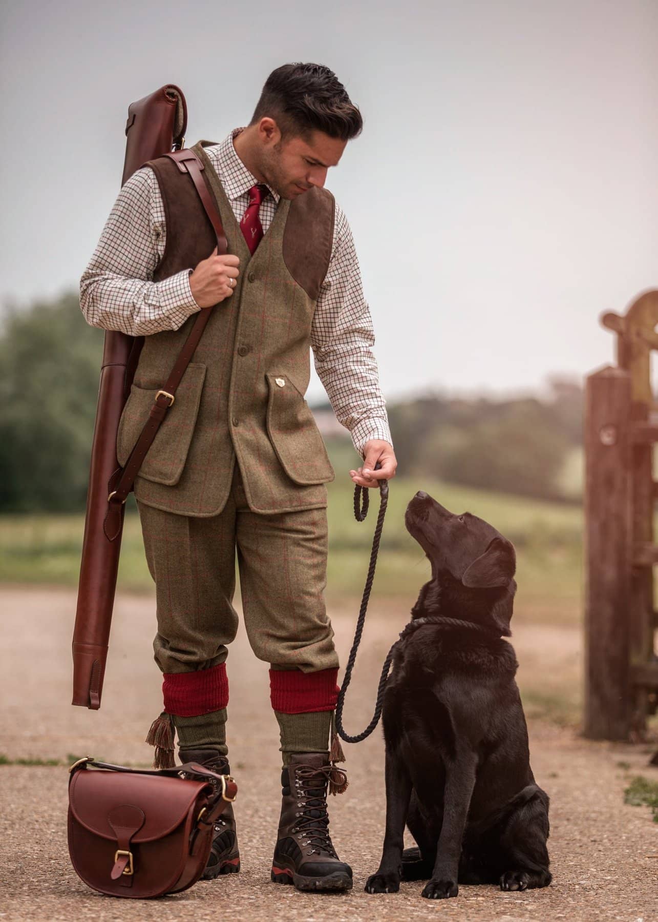 Combrook Breeks knickers i Tweed - Sage