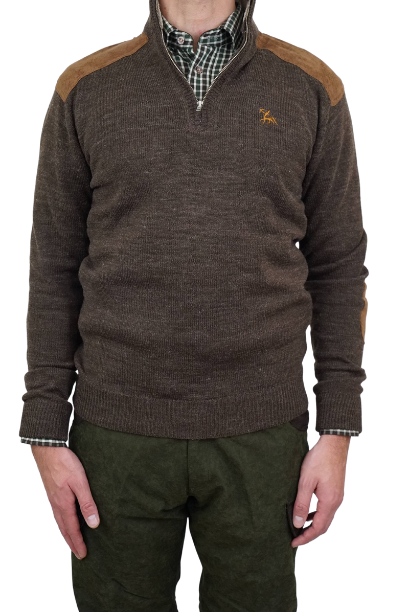 Jakttröja med Half-Zip - Fox