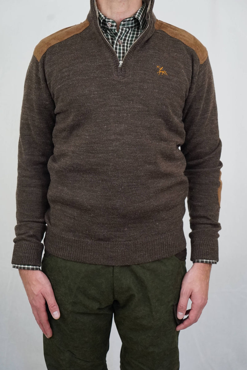 Jakttröja med Half-Zip - Fox