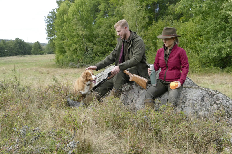 Woodcock Fleece Dam - Seeland Classic Burgundy