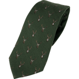 Hunting tie in Silk - Deer