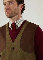 Combrook Jaktväst i Tweed - Sage