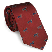 Laksen Dog Tie - Silke Wine
