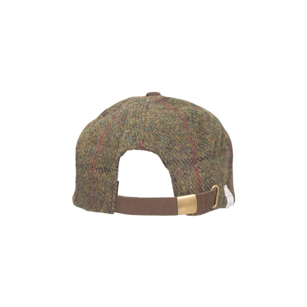 Harris Tweed-kasket - jægergrøn
