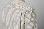 Oxford jaktskjorta herr grape leaf terracotta check