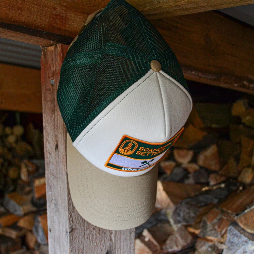 Scandinavian Settler - Truckerkeps - Grön