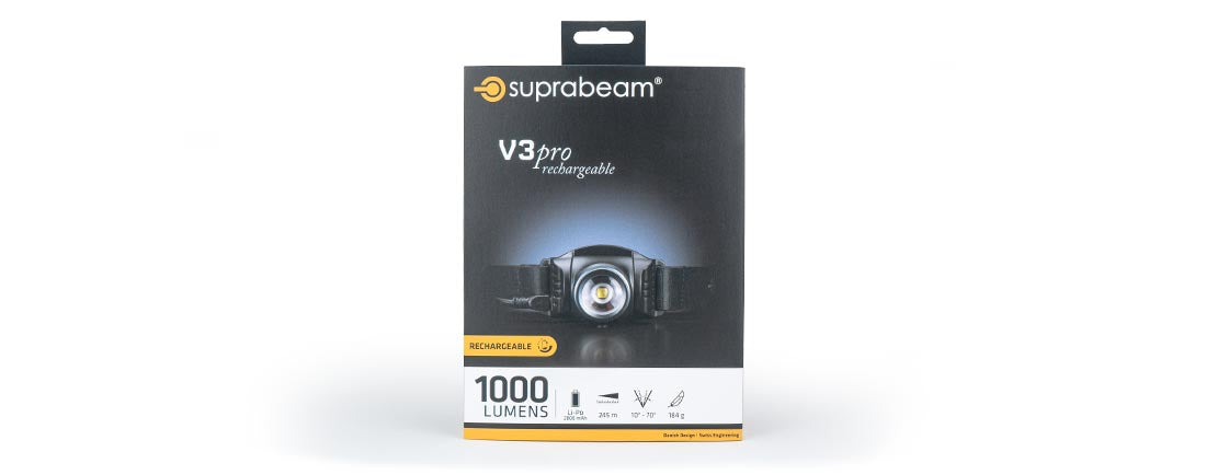 Suprabeam V3Pro Rechargeable - Pannlampa