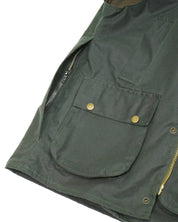 Vokset vest grøn - Grinda