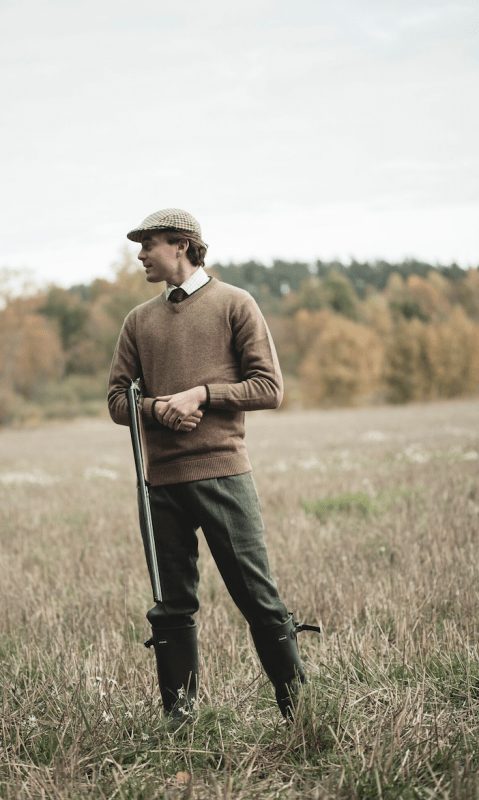 Jaktslips Med Andmotiv - Jaktstil.se