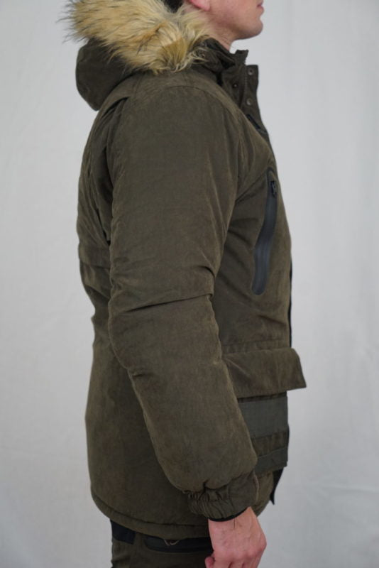 Winterjagdausrüstung - Wintergefütterte Jagdjacke und Jagdhose