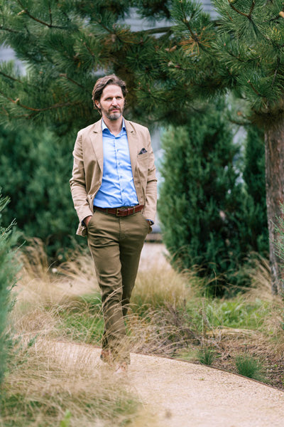 Bob Stretch Jacket - Sand Beige