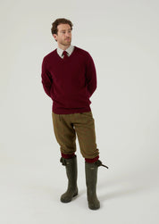 Combrook Reithose aus Tweed - Salbei