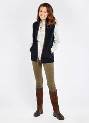 Dubarry Sheedy Bodywarmer Navy - Stickad Väst