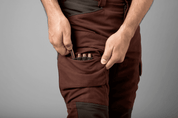 Härkila Scandinavian Trousers - Blutsteinrot/Schattenbraun