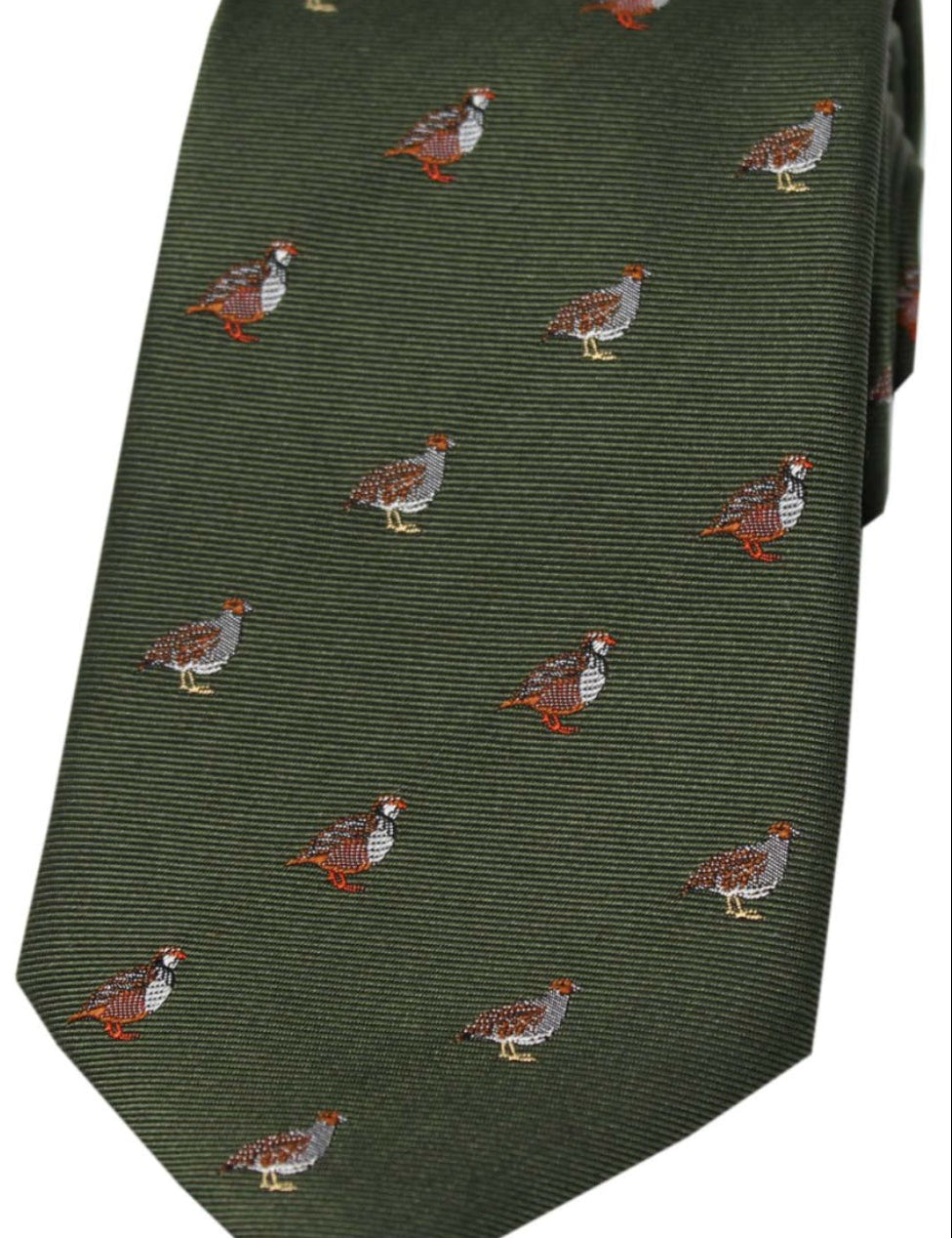 Jaktslips silke ripa grön Jaktstil