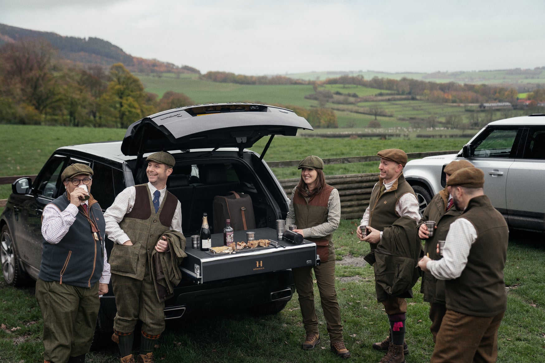 Kenmore Tweed-Weste Herren Härkila