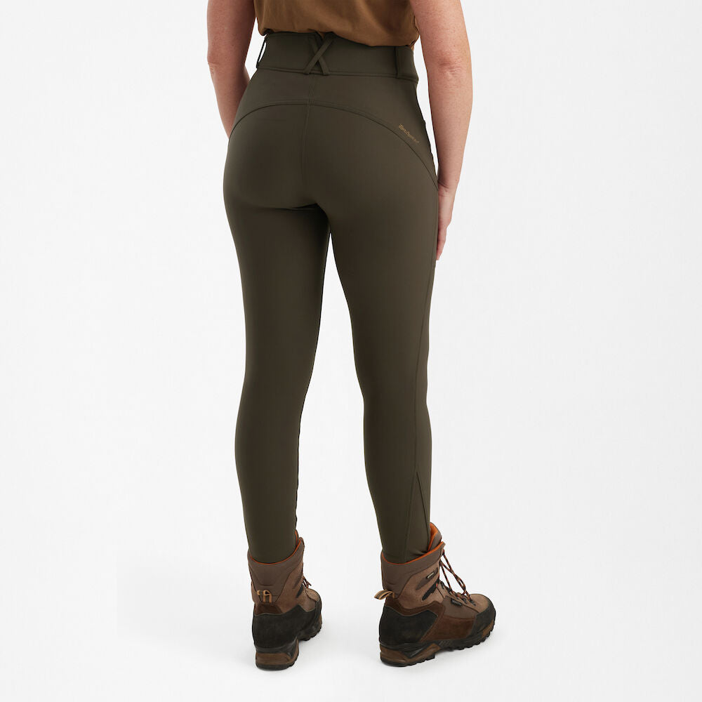 Lady Jakttights Palm Green - Deerhunter