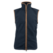 Dunkelblaue Fleece-Weste für Männer - Countryman