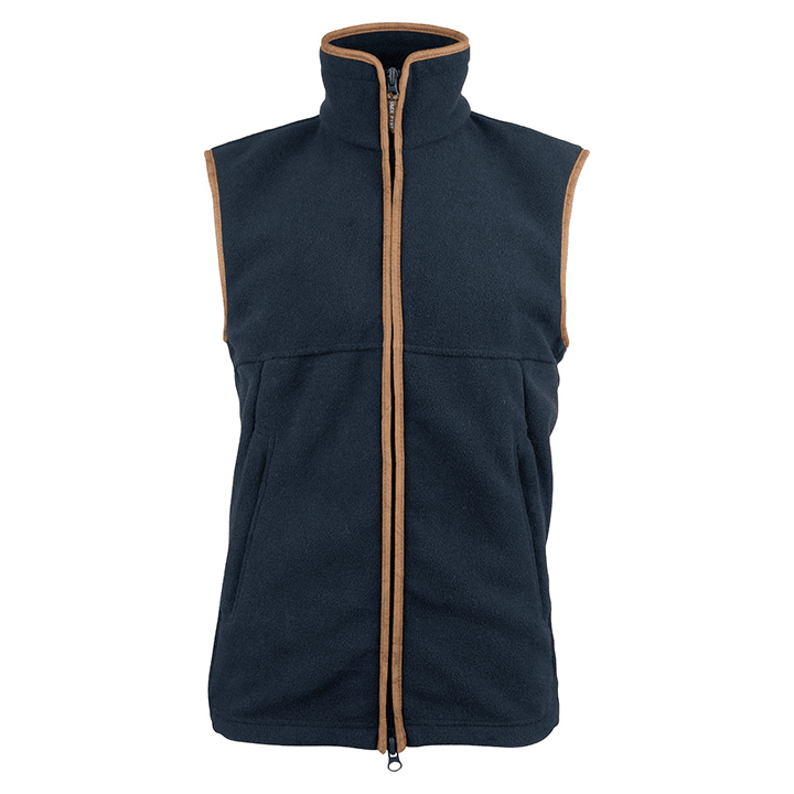 Dunkelblaue Fleece-Weste für Männer - Countryman
