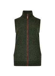 Dubarry Sheedy Bodywarmer Olive - Stickad Väst