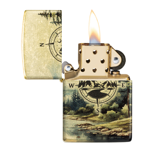 Stormtändare Zippo - Kompass