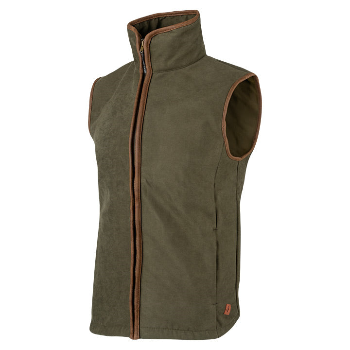 Technical Moleskin Fleeceväst - Light Olive