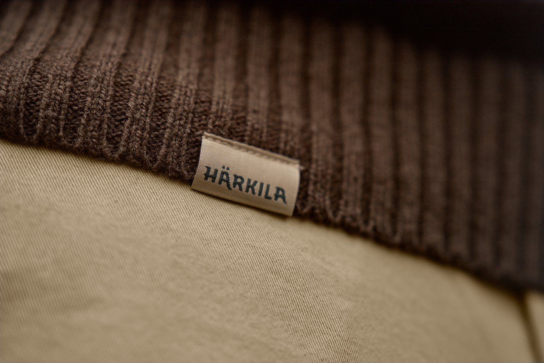 Vincent Merino Half-Zip - Demitasse Brown