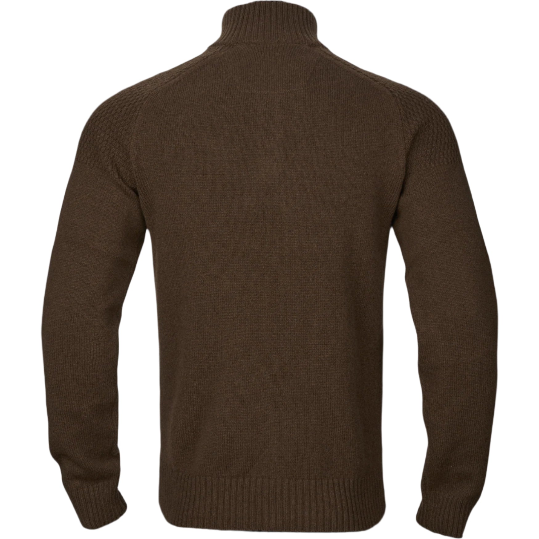 Vincent Merino Half-Zip - Demitasse Brown