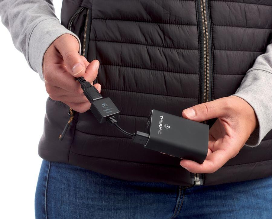 Värmeväst Dam Svart - Therm-ic