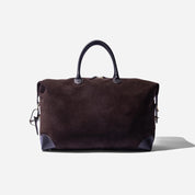 Wochenendtasche - Braunes Wildleder