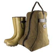 Stiefeltasche - Grünes Segeltuch - Jaktstil.se