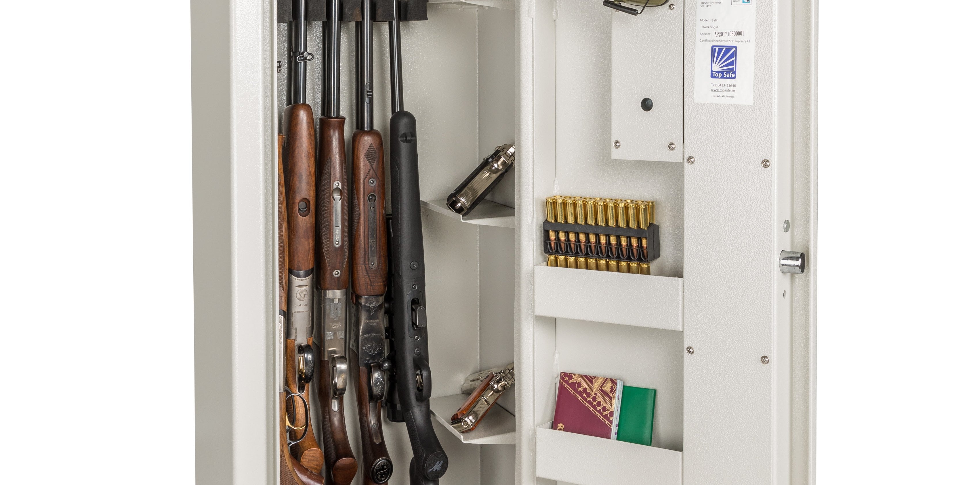 Safir Top 7 - Vapenskåp med Kodlås